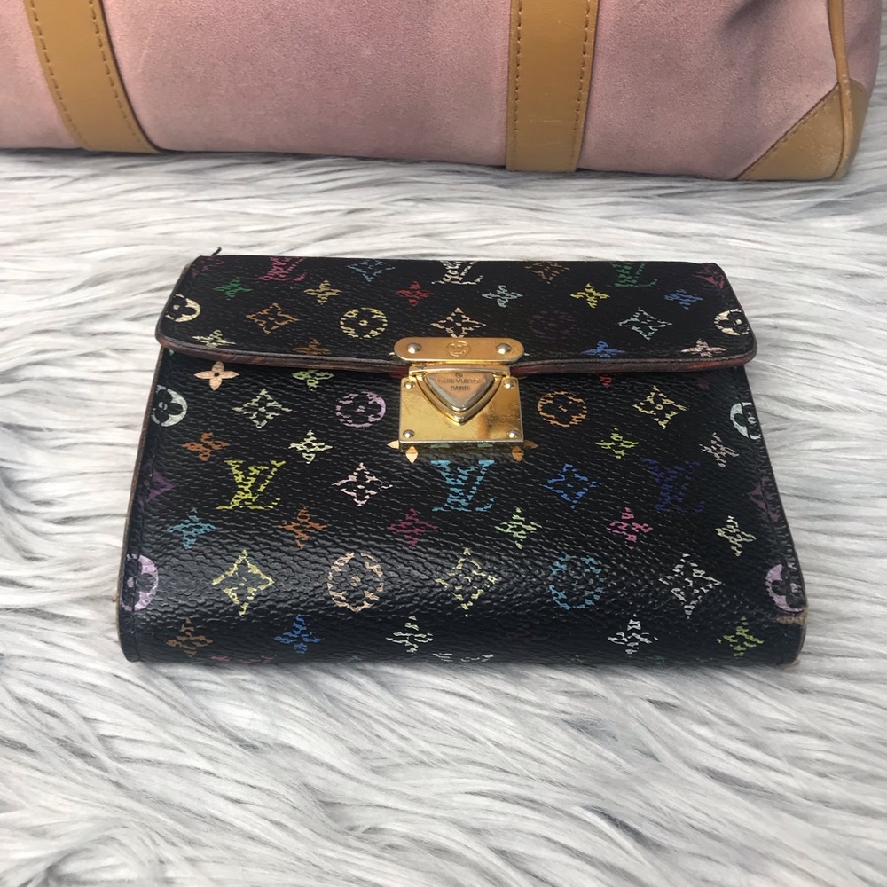 AUTH Louis Vuitton Multi-Color Porte Koala